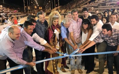 Marcelo Giachello participó del acto de apertura del Carnaval de Gualeguaychú