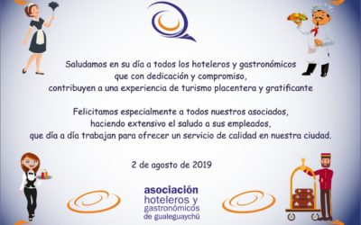 2 de agosto: Día de Hoteleros y Gastronómicos