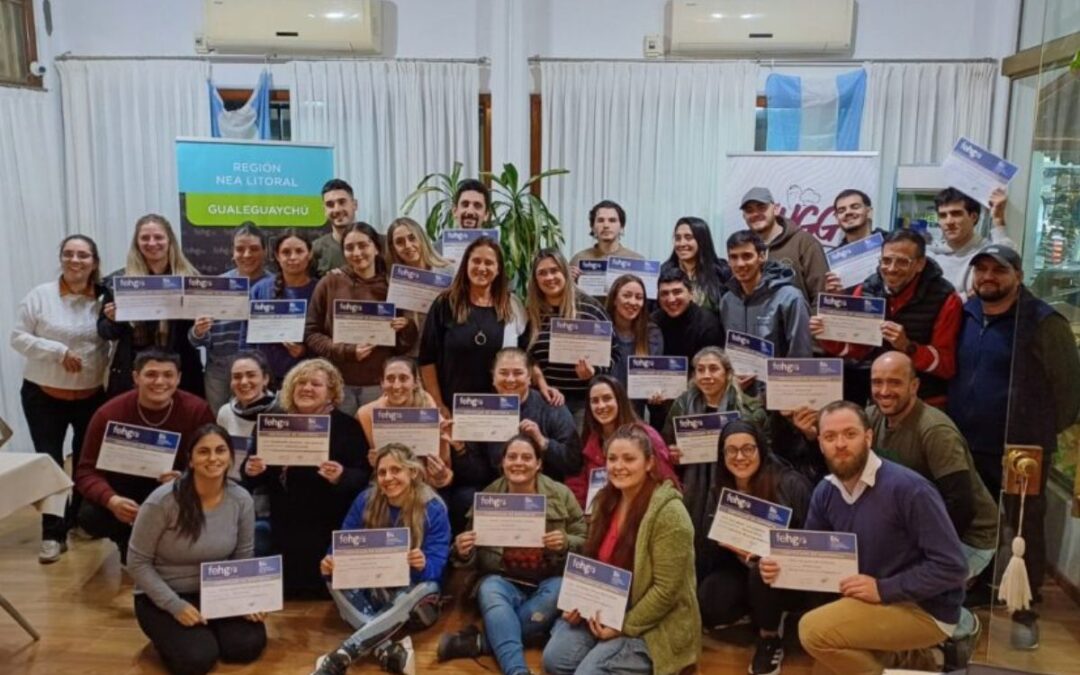 La AHGG realizó el curso de Barismo Inicial en dos jornadas con una extraoridinaria concurrencia